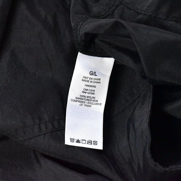 G Edition Nylon Cargo Jogger Pants Black Size L - Picture 12 of 13